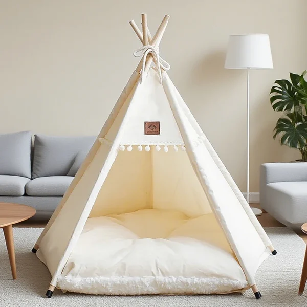 panier tipi design blanc