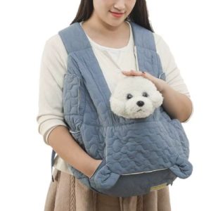 sac ventral chaud pour chien