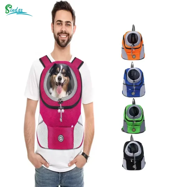sac de transport avant pour chien