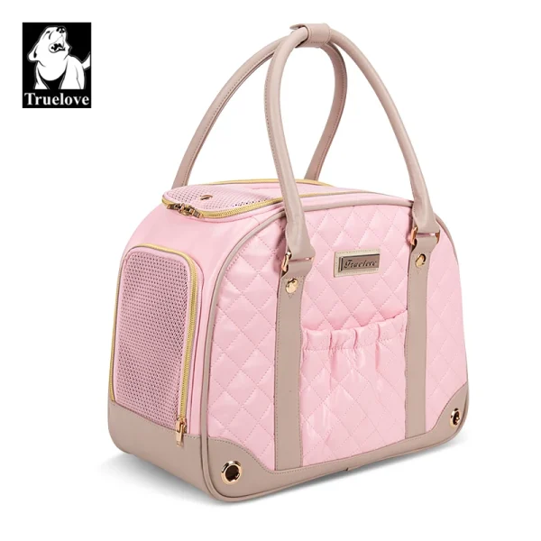 sac de transport rose chien