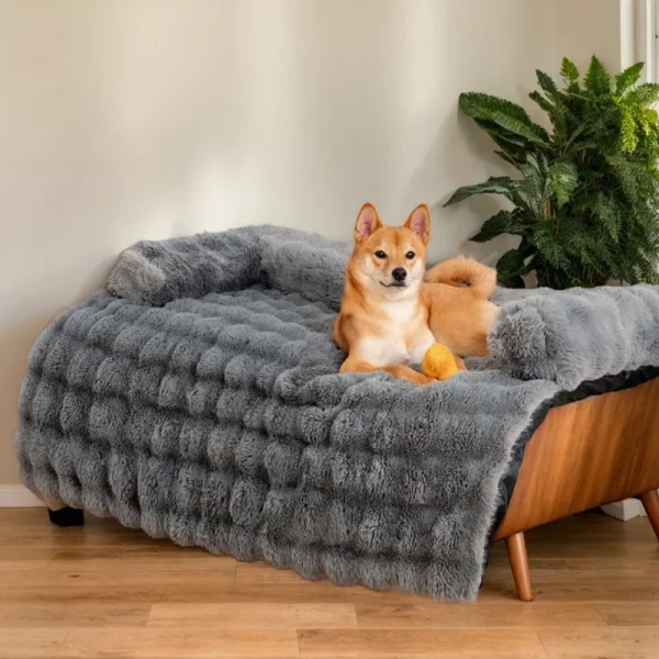 tapis moelleux pour chien