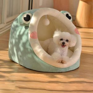 niche grenouille pour chien